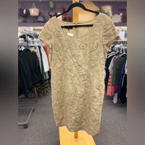 Jones NY Ladies 12 Tan Shirt Dress